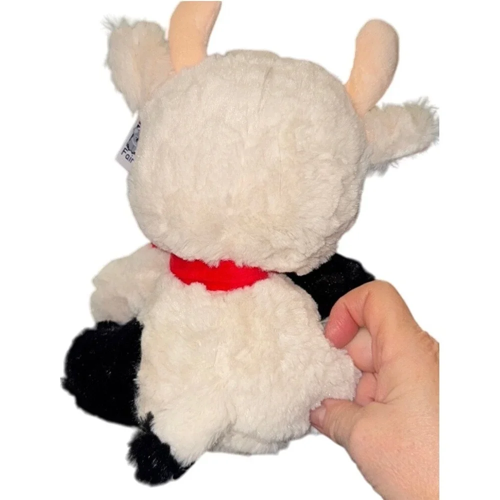 Fair Dinkum Daisy Cow Stuffed Plush Animal Toy Red Scarf Cute Kids NWT‎